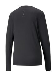 Элегантная и функциональная футболка с длинными рукавами PUMA Run Favorite Ls Black 234237268 цена и информация | Спортивная одежда для женщин | 220.lv