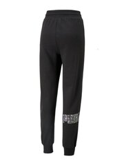 Универсальные и легкие брюки PUMA Power Nova Shine Colorblock High Waist Black 234236995 цена и информация | Спортивная одежда для женщин | 220.lv