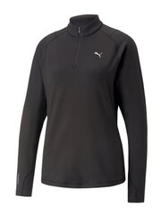 Элегантная и функциональная футболка с длинными рукавами PUMA Run Cloudspun 1/2 Zip Black 234237292 цена и информация | Спортивная одежда для женщин | 220.lv