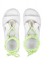 PUMA Mayze Sandal Laces Pop White 234237125 cena un informācija | Sieviešu sandales | 220.lv