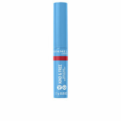 Цветной бальзам для губ Rimmel London Kind & Free Nº 005-turbo red (1,7 g) цена и информация | Помады, бальзамы, блеск для губ | 220.lv