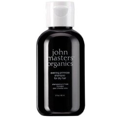 Matu šampūns ar naktssveces eļļu John Masters Organics Mini, 60 ml cena un informācija | Šampūni | 220.lv