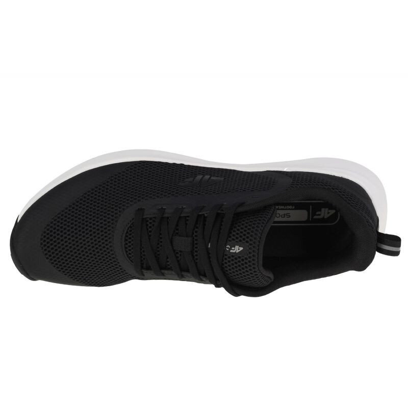 Sporta apavi vīriešiem 4F Men's Circle Sneakers M NOSD4-OBMS300-20S, melni cena un informācija | Sporta apavi vīriešiem | 220.lv