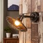 Pekka - sieninis šviestuvas su tinkliniu gaubtu cena un informācija | Sienas lampas | 220.lv