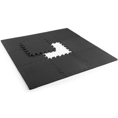 Спортивное напольное покрытие Gymstick Puzzle Mat Set, черное цена и информация | Аксессуары  и принадлежности для тренажеров | 220.lv