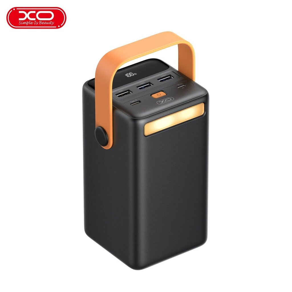 Внешний аккумулятор («Power bank») XO Power bank PR168 50000mAh QC22,5W -  PD 20W black цена | 220.lv