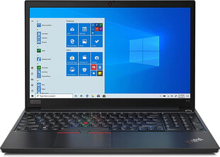 15.6"  ThinkPad E15 i7-10510U 16GB 256GB SSD FHD RX640 Windows 10 Professional Портативный компьютер цена и информация | Ноутбуки | 220.lv