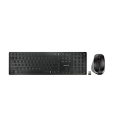 Клавиатура и беспроводная мышь Cherry DW 9500 SLIM Испанская Qwerty цена и информация | Клавиатуры | 220.lv