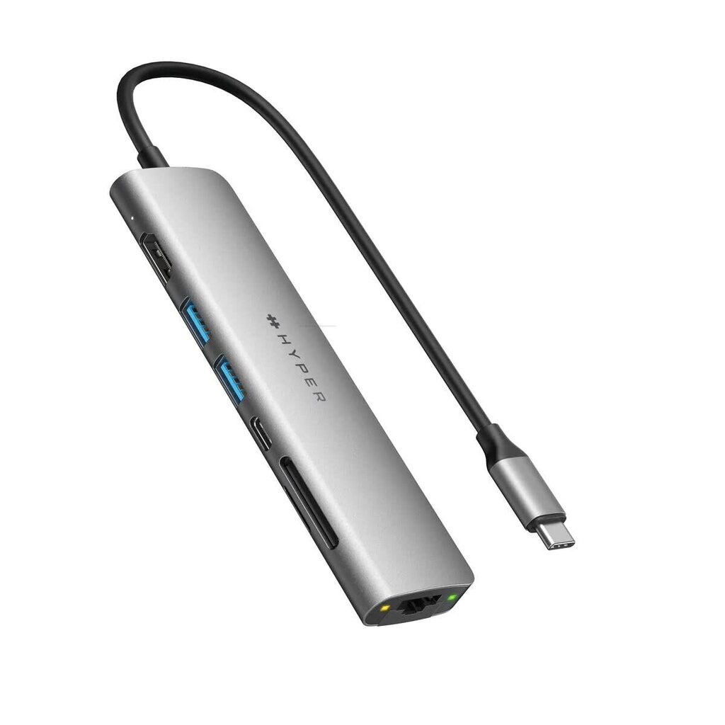 USB centrmezgls Targus HJ653E 7-in-1 cena un informācija | Adapteri un USB centrmezgli | 220.lv