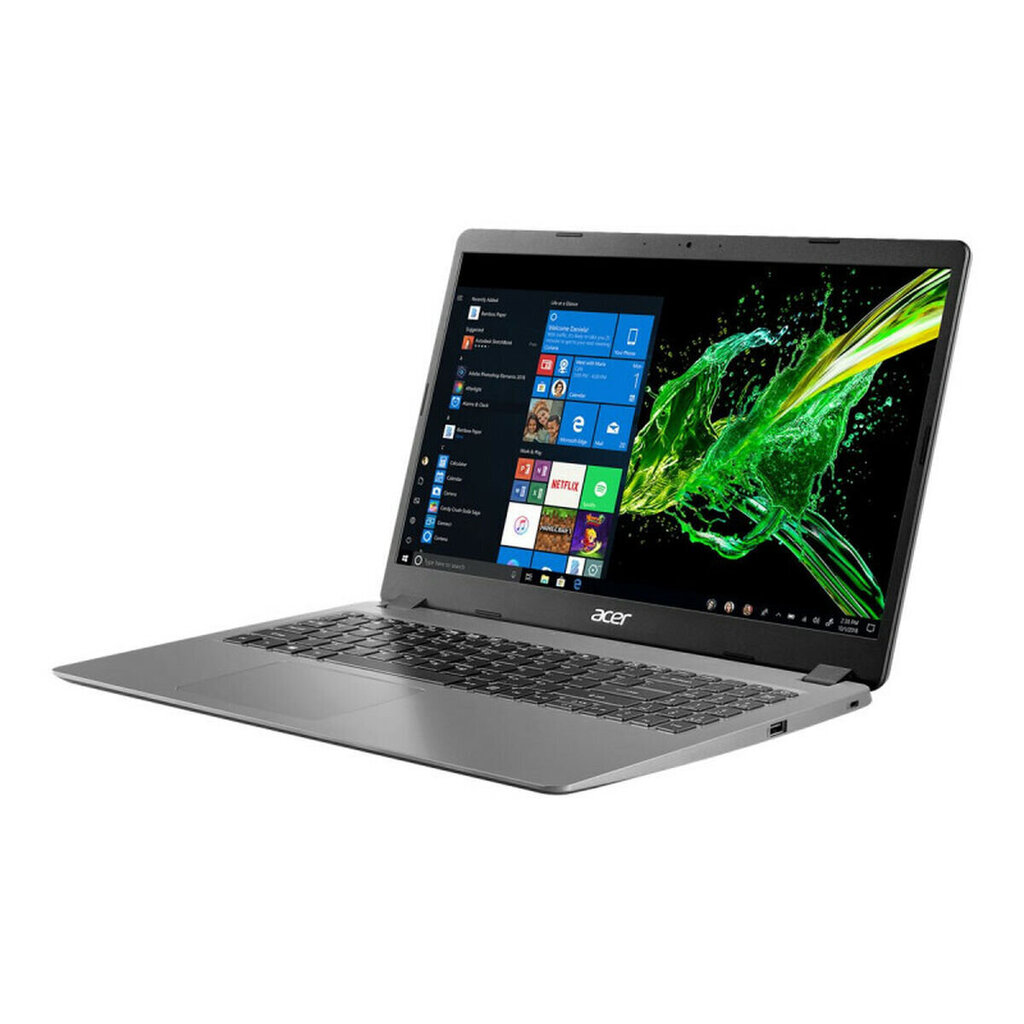 Ноутбук Ноутбук Acer Aspire 3 Испанская Qwerty 256 Гб SSD 15.6 8ГБ RAM Intel©  Core™ i5-1035G1 цена | 220.lv