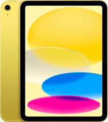 Apple Ipad (2022) 10th Generation Dzeltens nano SIM 10,9" цена и информация | Планшеты | 220.lv