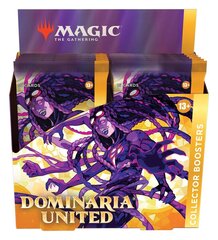 Burvju karšu komplekts MTG, Dominaria United Collector's Booster Display, 12 iepakojumi cena un informācija | Galda spēles | 220.lv