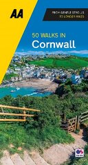 50 Walks in Cornwall New edition цена и информация | Путеводители, путешествия | 220.lv