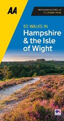 50 Walks in Hampshire & IOW New edition cena un informācija | Ceļojumu apraksti, ceļveži | 220.lv