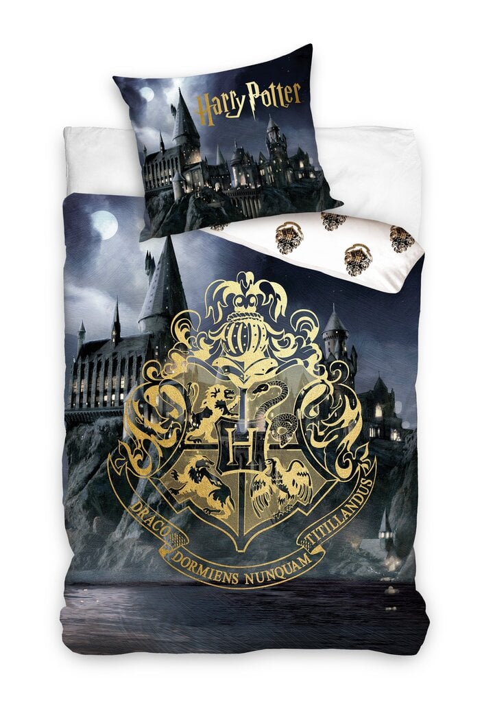 Jerry Fabrics gultas veļas komplekts Harry Potter, 160x200, 2 daļas cena un informācija | Gultas veļas komplekti | 220.lv