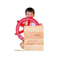 Pirātu kuģa stūre Just Fun, dzeltena cena un informācija | Bērnu rotaļu laukumi, mājiņas | 220.lv
