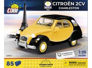 COBI - Конструктор Citroen 2CV Charleston 1980, 1/35, 24512 цена и информация | Конструкторы и кубики | 220.lv