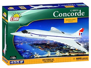 COBI - Конструктор Concorde G-BBDG, 1/95, 1917 цена и информация | Конструкторы и кубики | 220.lv