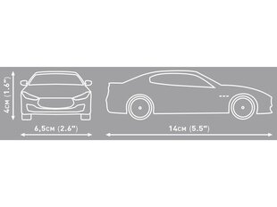 COBI - Конструктор Maserati Ghibli Hybrid, 1/35, 24566 цена и информация | Конструкторы и кубики | 220.lv