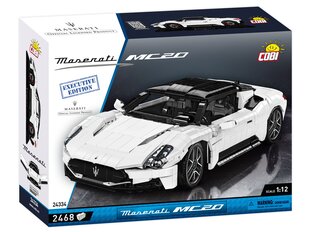 COBI - Конструктор Maserati MC20 - Executive Edition, 1/12, 24334 цена и информация | Конструкторы и кубики | 220.lv