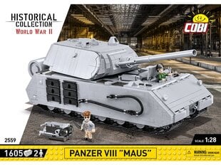 COBI - Конструктор Panzer VIII Maus, 1/28, 2559 цена и информация | Конструкторы и кубики | 220.lv
