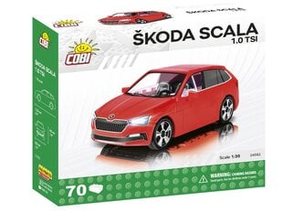 COBI - Конструктор Škoda Scala 1.0 TSI, 1/35, 24582 цена и информация | Конструкторы и кубики | 220.lv