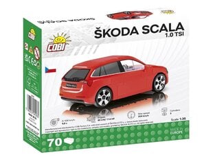 COBI - Konstruktors Škoda Scala 1.0 TSI, 1/35, 24582 cena un informācija | Konstruktori | 220.lv