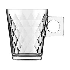 Набор из кофейных чашек Lima diamante 8 cl 3 штук цена и информация | Стаканы, фужеры, кувшины | 220.lv