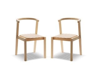 2-u daļu āra krēslu komplekts Calme Jardin Kawala, brūns cena un informācija | Dārza krēsli | 220.lv