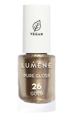 Nagu laka Lumene Pure Gloss 26 Gold, 5 ml cena un informācija | Nagu lakas, stiprinātāji | 220.lv