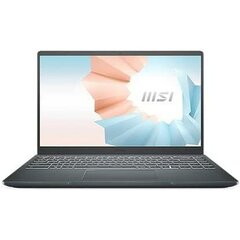 MSI MODERN 14 B5M-224XES R5-5500U 8GB 512GB SSD Spāņu Qwerty 14&quot; cena un informācija | Portatīvie datori | 220.lv