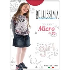 Meiteņu zeķubikses Micro 50 rosso cena un informācija | Zeķes, zeķubikses meitenēm | 220.lv