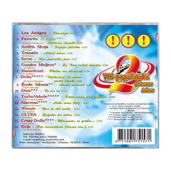 CD MAPLS VISPOPULĀRĀKĀ DZIESMU IZLASE 2 цена и информация | Виниловые пластинки, CD, DVD | 220.lv