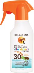 Sprejs pret sauli bērniem Kolastyna SPF 30, 200 ml cena un informācija | Sauļošanās krēmi | 220.lv