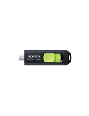 ФЛЭШ-НАКОПИТЕЛЬ ADATA UC300 32 ГБ USB 3.2 ЧЕРНО-ЗЕЛЕНЫЙ цена и информация | USB накопители | 220.lv