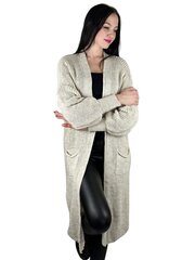Кардиган женский Moda Italia, серый цена и информация | Женские кофты | 220.lv