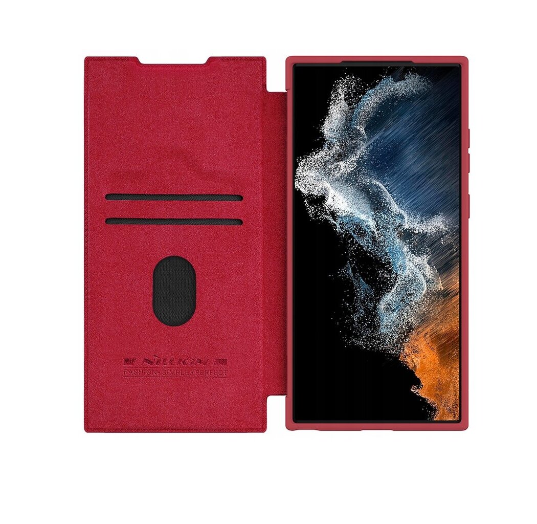 Pārvelkams vāciņš priekš Samsung Galaxy S23 Ultra, sarkans cena un informācija | Telefonu vāciņi, maciņi | 220.lv