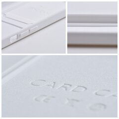 Чехол Forcell CARD для Samsung Galaxy S23 Ultra (6,8") - Белый цена и информация | Чехлы для телефонов | 220.lv