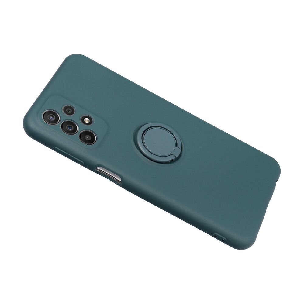 Forcell SILICONE RING vāciņš - SAMSUNG Galaxy A54 , zaļš цена и информация | Telefonu vāciņi, maciņi | 220.lv