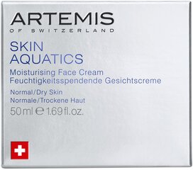 Artemis Skin Aquatics Moisturising Face Cream Mitrinošs sejas krēms, 50 ml cena un informācija | Sejas krēmi | 220.lv
