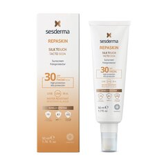 Солнцезащитный крем для лица Sesderma Repaskin Slik Touch Spf 50, 50 мл цена и информация | Кремы от загара | 220.lv