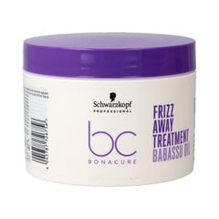 Процедура против закручивания волос Schwarzkopf Frizz Away Bonacure (500 ml) цена и информация | Распылите крем-спрей на волосы на расстоянии 20-25 см, расчешите их расческой. | 220.lv