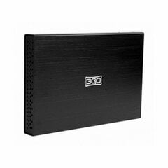 Корпус для жесткого диска 2,5" USB 3GO HDD25BK12 цена и информация | Чехлы для жёстких дисков | 220.lv