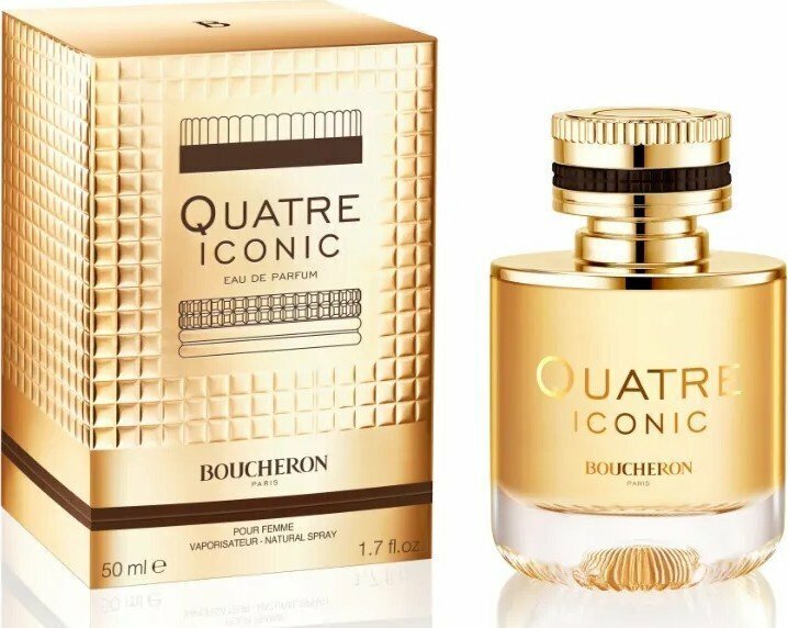 Parfimērijas ūdens Boucheron Parfums Quatre Iconic, 50 ml цена и информация | Sieviešu smaržas | 220.lv