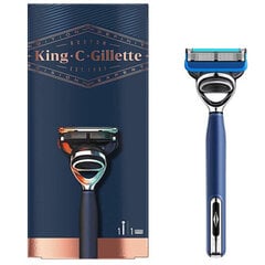 Бритва Gillette King C Shave & Edging Razor, 1 шт. цена и информация | Косметика и средства для бритья | 220.lv