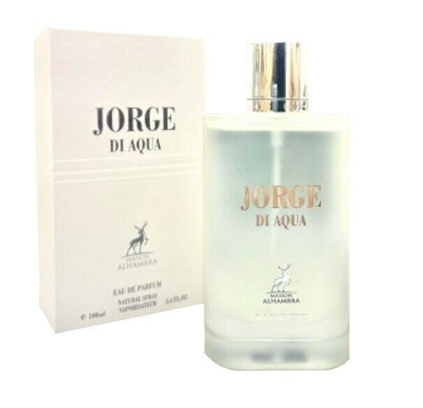 Parfimērijas ūdens Alhambra Jorge Di Aqua, 100 ml cena un informācija | Vīriešu smaržas | 220.lv