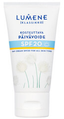 Sejas sauļošanās krēms Lumene Klassikko Face Care Moisturizing Spf20, 50 ml cena un informācija | Lumene Smaržas, kosmētika | 220.lv