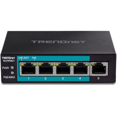 Slēdzis Trendnet TE-FP051 цена и информация | Коммутаторы (Switch) | 220.lv