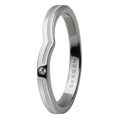 Женское кольцо Skagen JRSV018SS цена и информация | Кольца | 220.lv