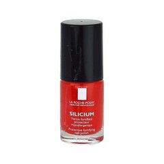 Лак для ногтей La Roche Posay Toleriane Silicium Nº 22-rogue coquelicot, укрепляющая процедура, 6 мл цена и информация | Лаки для ногтей, укрепители | 220.lv